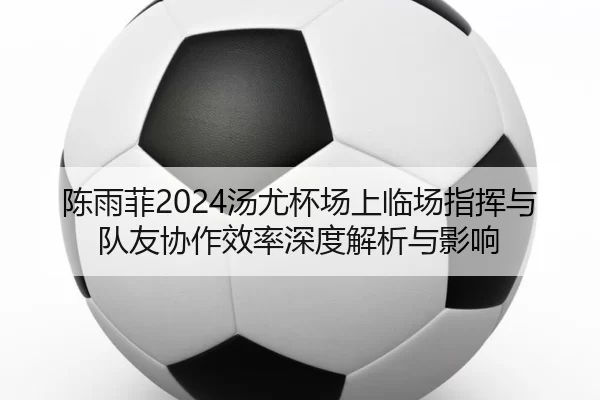 陈雨菲2024汤尤杯场上临场指挥与队友协作效率深度解析与影响